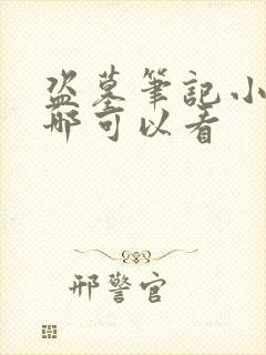 盗墓笔记小说在哪可以看