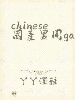 chinese国产男同gaygay网站
