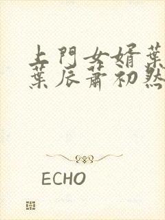 上门女婿叶辰 叶辰萧初然531