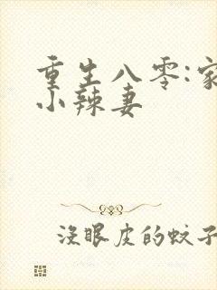 重生八零:家有小辣妻封面