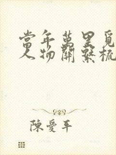 当年万里觅封侯人物关系梳理