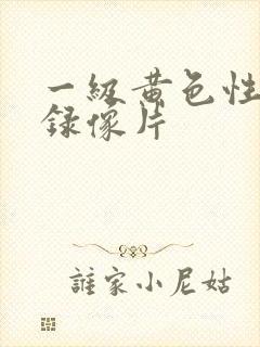 一级黄色性生活录像片