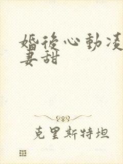 婚后心动凌总追妻甜
