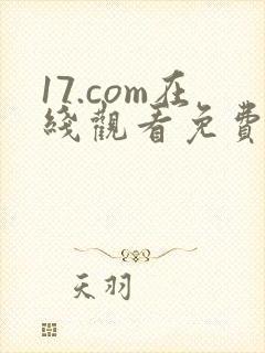 17.com在线观看免费高清电视剧下载封面