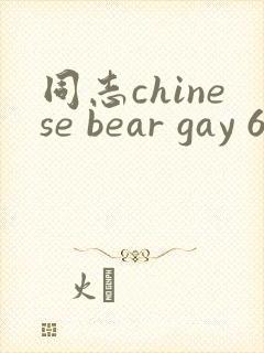 同志chinese bear gay 69
