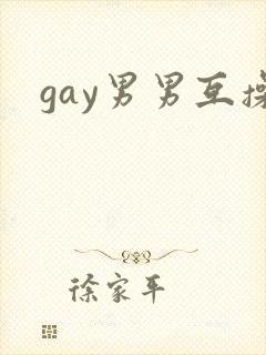 gay男男互操
