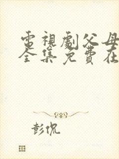 电视剧父母爱情全集免费在线观看