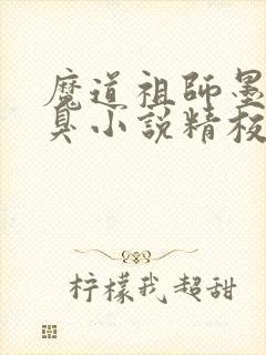 魔道祖师墨香铜臭小说精校版