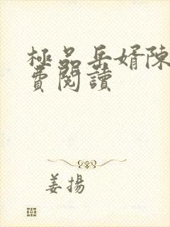 极品岳婿陈超免费阅读封面