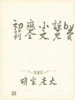 初恋小说by雪莉全文免费阅读