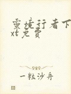 灵境行者下载txt免费