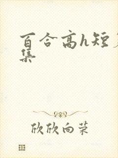 百合高h短篇合集封面