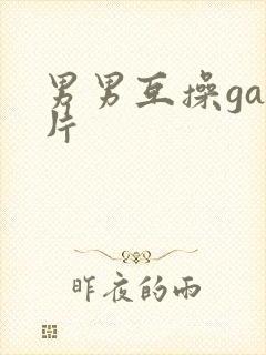 男男互操gay片封面