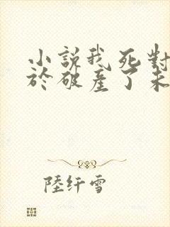 小说我死对头终于破产了未删减小说封面