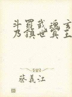 斗罗武魂玄武吾乃镇世冥王