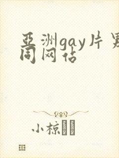 亚洲gay片男同网站封面