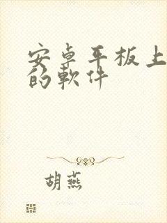 安卓平板上画画的软件