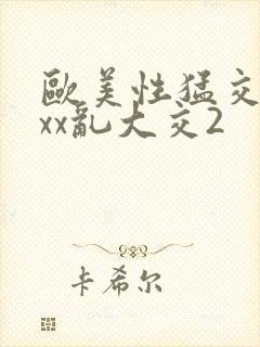 欧美性猛交ⅹxxx乱大交2