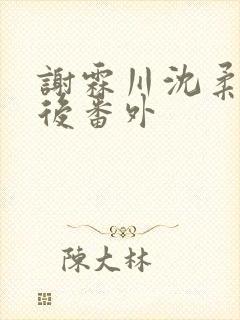 谢霖川沈柔结局后番外封面
