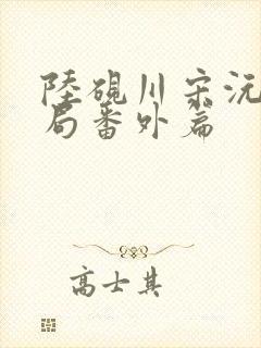 陆砚川宋沅大结局番外篇