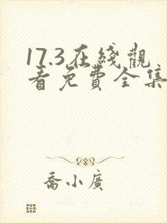 17.3在线观看免费全集电视剧爱分享封面