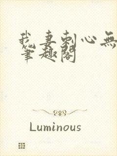 我妻刺心无弹窗笔趣阁封面