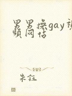 男男操gay视频网站