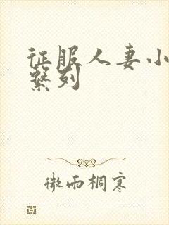 征服人妻小说.系列