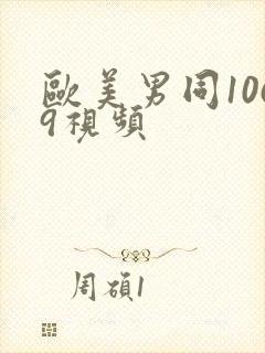 欧美男同1069视频