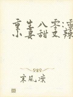 重生八零:灵泉小妻甜又辣