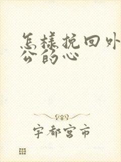 怎样挽回外遇老公的心封面