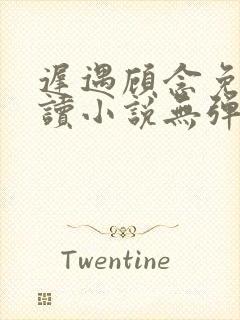 迟遇顾念免费阅读小说无弹窗