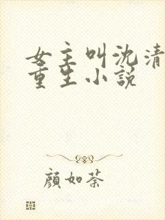 女主叫沈清璃的重生小说