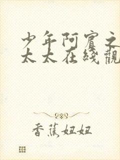 少年阿宾之房东太太在线观看封面