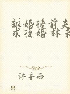 离婚后前夫哭着求复婚 林未央