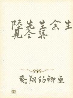 陆先生余生不再见全集