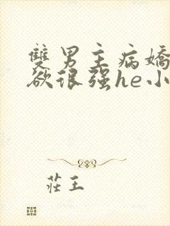 双男主病娇占有欲很强he小说