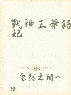 战神王爷的小医妃