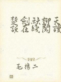 楚剑秋柳天瑶小说在线阅读免费