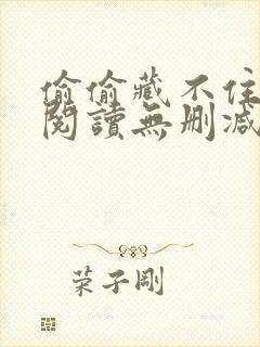 偷偷藏不住在线阅读无删减