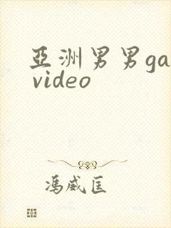 亚洲男男gay video
