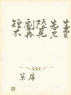 短剧陆先生余生不再见免费观看全集