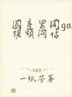 国产男同gay视频网站