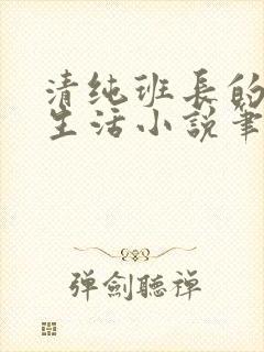 清纯班长的日常生活小说笔趣阁免费阅读封面