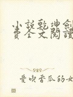 小说乾坤剑神免费全文阅读下载封面