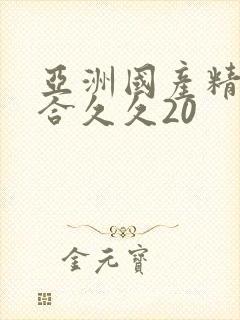 亚洲国产精品综合久久20