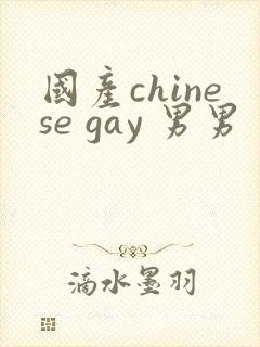 国产chinese gay 男男