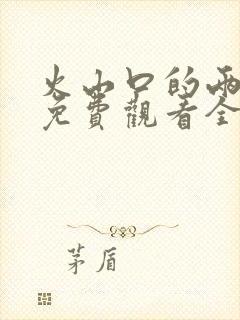 火山口的两个人免费观看全集