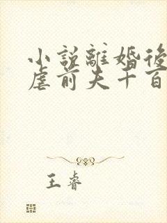 小说离婚后,我虐前夫千百遍在线阅读