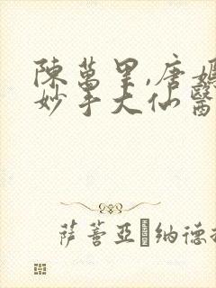 陈万里,唐嫣然妙手大仙医封面